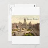 Scotland Glasgow George Square (St.K.) Postkarte (Vorne/Hinten)