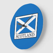Scotland Große Wanduhr (Winkel)