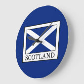 Scotland Große Wanduhr (Winkel)