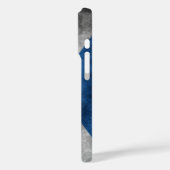 Scotland Grunge - Saint Andrew's Cross Case-Mate iPhone Hülle (Rückseite / Links)