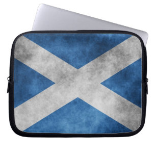 Scotland Grunge - Saint Andrew's Cross Laptopschutzhülle