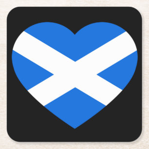 Scotland Heartflag Untersetzer