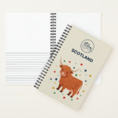 Scotland Heritage & Highland Cow Photo Archive Notizblock (Innen)