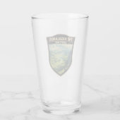 Scotland Highlands Scotland Travel Art Vintag Glas (Rückseite)