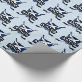 Scotland Ice Hockey Flag Geschenk Wrap Geschenkpapier (Ecke)