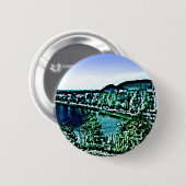 Scotland Inverness Gebäude Gibney Museum Zaz Button (Vorne & Hinten)