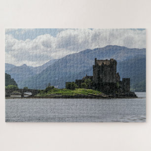 Scotland Jigsaw Puzzle - Loch Duich & Eilean Donan