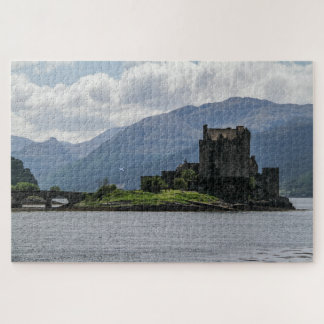 Scotland Jigsaw Puzzle - Loch Duich & Eilean Donan