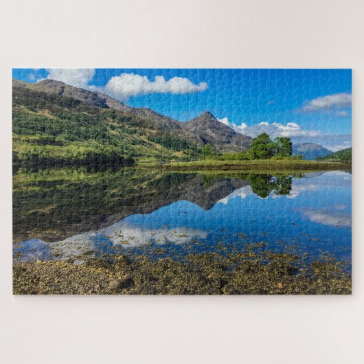 Scotland Jigsaw Puzzle - Loch Leven, Glencoe (Horizontal)