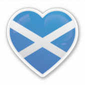 Scotland Liebe Icon Sticker (Vorderseite)