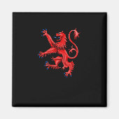 Scotland Lion Rampant Magnet (Vorne)