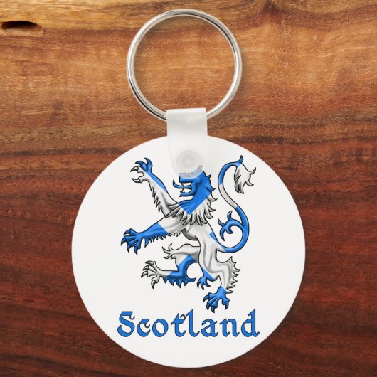 Scotland Lion Rampant Schlüsselanhänger (Vorderseite)