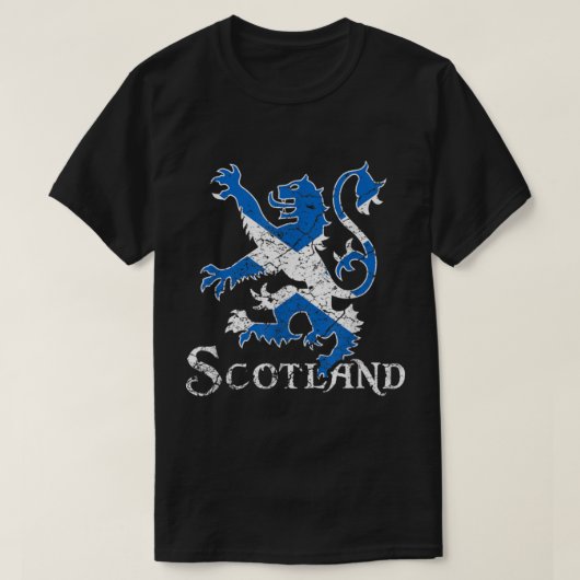 Scotland Lion Rampant Scotland Scotland T-Shirt (Design vorne)