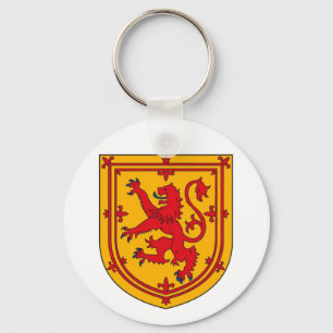Scotland Lion Rampant Shield Schlüsselanhänger