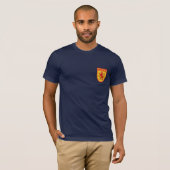 Scotland Lion Rampant Shield Tshirt (Vorne ganz)