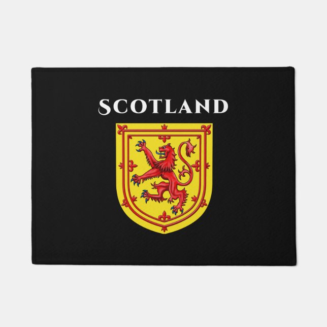 Scotland Lion Rampe Fußmatte (Vorderseite)