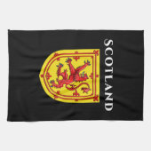 Scotland Lion Rampe Geschirrtuch (Horizontal)