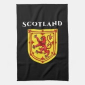 Scotland Lion Rampe Geschirrtuch (Vertikal)