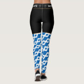 Scotland & Lion, Scottish Flag, Mode/Sport Leggings (Rückseite)