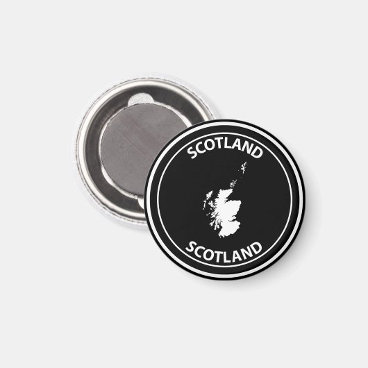 Scotland Magnet (Vorderseite/Rückseite)