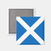 Scotland Magnet - Kreuz von St. Andrew (Vorderseite/Rückseite)