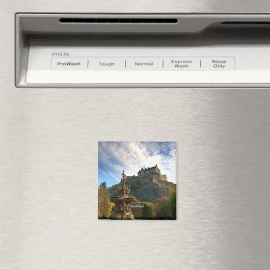 SCOTLAND: Majestic Scotland Kühlschrank Magnet. Magnet (In Situ (Geschirrspüler))