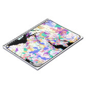 Scotland Map Scottish Clans Foto Notizblock (Linke Seite)