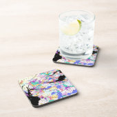 Scotland Map Scottish Clans Foto Untersetzer (Rechte Seite)