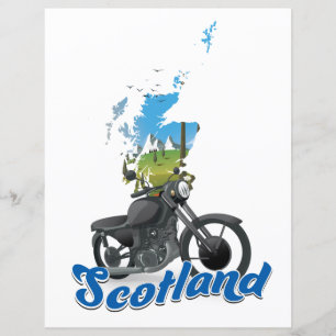 Scotland Motorrad-Karte Reiseanbieter