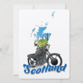 Scotland Motorrad-Karte Reiseanbieter (Rückseite)