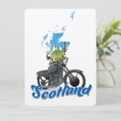 Scotland Motorrad-Karte Reiseanbieter (Stehend Vorderseite)