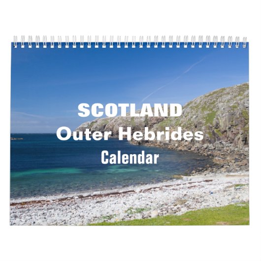 Scotland Outer Hebrides 2025 Kalender (Titelbild)