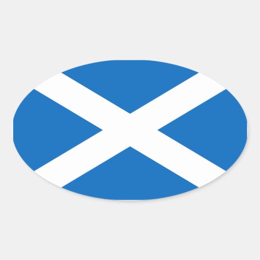 SCOTLAND OVALER AUFKLEBER (Vorderseite)