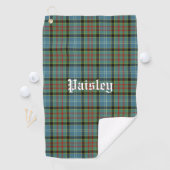 Scotland Paisley District Tartan Personalisiert Golfhandtuch (Insitu)