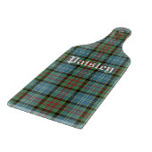 Scotland Paisley District Tartan Personalisiert Schneidebrett (Ecke)