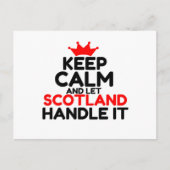 SCOTLAND POSTKARTE (Vorderseite)