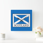 Scotland Quadratische Wanduhr (Zuhause)
