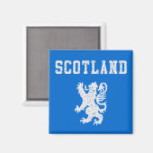 Scotland Rampant Lion Magnet (Vorderseite/Rückseite)
