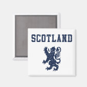 Scotland Rampant Lion Magnet (Vorderseite/Rückseite)