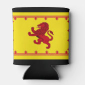 Scotland Red Rampant Löwe Dosenkühler (Rückseite)