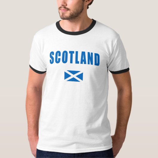 Scotland Ringer T - Shirt (Vorderseite)