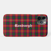 Scotland Roxburgh District Tartan Personalisiert Case-Mate iPhone Hülle (Rückseite (Horizontal))