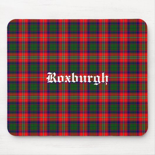 Scotland Roxburgh District Tartan Personalisiert Mousepad (Vorne)