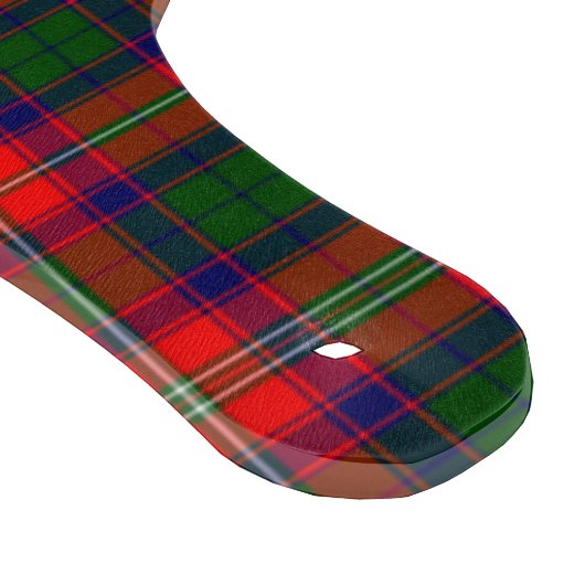 Scotland Roxburgh District Tartan Personalisiert Schneidebrett (Ecke)
