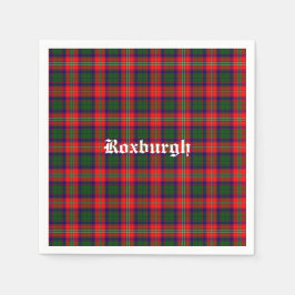 Scotland Roxburgh District Tartan Personalisiert Serviette