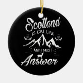 SCOTLAND RUFT KERAMIK ORNAMENT (Vorne)