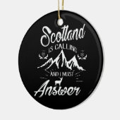 SCOTLAND RUFT KERAMIK ORNAMENT (Links)