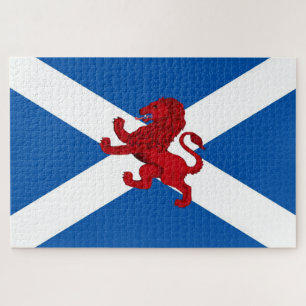 Scotland Saint Andrew's flag/Rampant Lion 1014 Puzzle