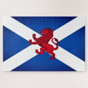 Scotland Saint Andrew's flagge/Rampant Lion 1014 Puzzle