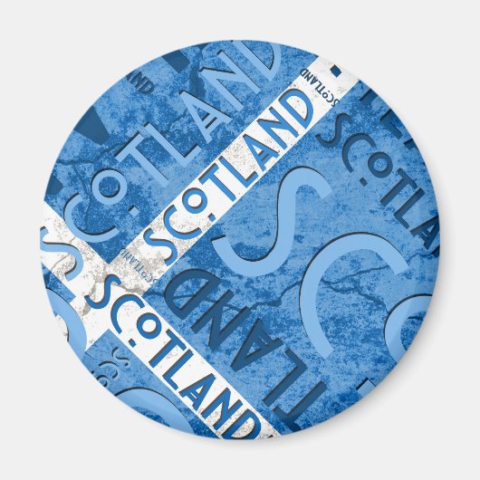 Scotland Salreifen Magnet (Vorne)